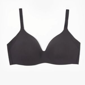 Knix wingwoman contour bra black 8+